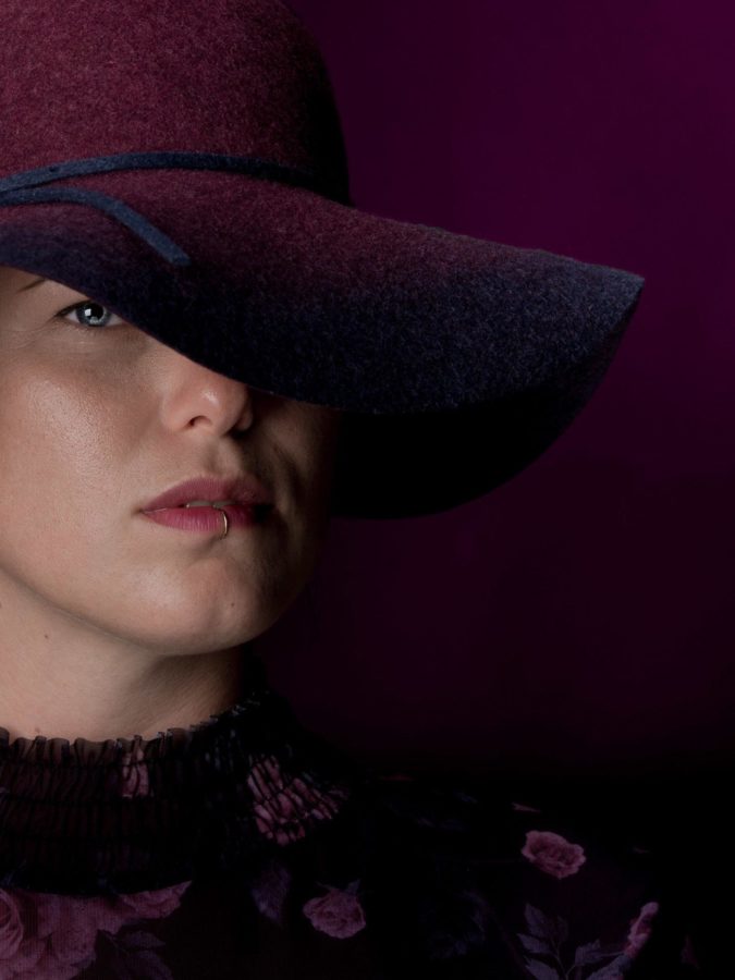 Produktfoto Frau mit Hut